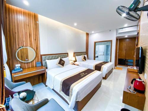 Review An Hotel Ha Long: Khách sạn 3 sao giáp biển, phòng mới và tiện nghi tại Hạ Long