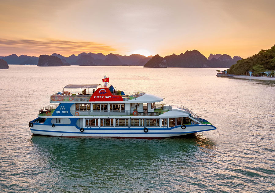 Review Du thuyền Cozy Bay Cruise: Trải nghiệm lưu trú và khám phá Vịnh Hạ Long